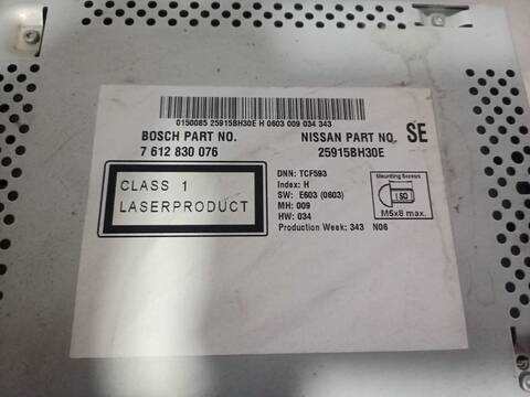 Foto 2ª: Sistema GPS Nissan Qashqai TEKNA PREMIUM 131CV 96KW [R9MA405] (2012)