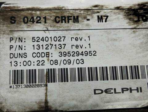 Foto 3ª: Intercooler Opel Meriva COSMO 75CV 55KW [Y17DT] (2003)