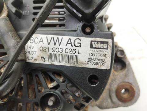 Foto 4ª: Alternador Volkswagen Passat ADVANCE BERLINA 140CV 103KW [BKP] (2007)
