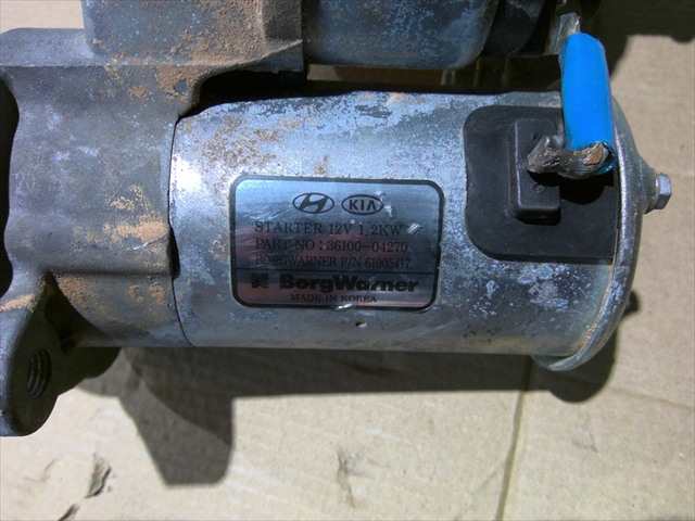 Foto 2ª: Motor de Arranque Kia Rio 1.0 G T-GDI [G3LC] (2020)