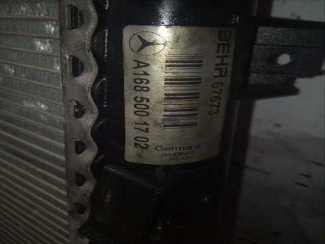 Foto 4ª: Radiador Motor Mercedes Clase A 140 170 CDI 168.009) 95CV 70KW [668942] (2003)