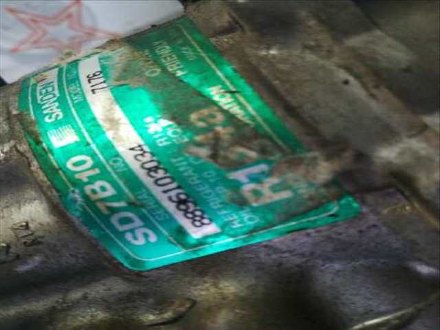 Foto 2ª: Compresor Aire Acondicionado Volkswagen Polo TRENDLINE BERLINA 64CV 47KW [ASX] (2000)