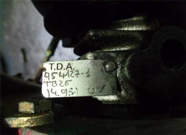 Foto 3ª: Turbocompresor Mercedes Clase E 180 E 290 TURBO-D (210.017) [OM 602.982]