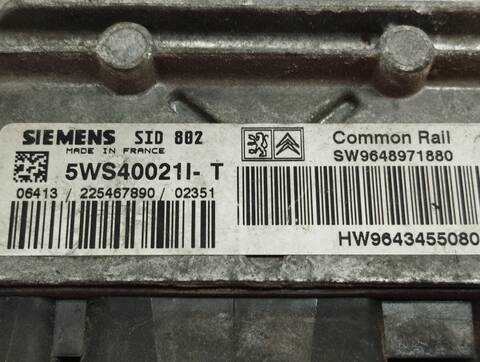 Foto 2ª: Centralita Motor ECU Citroen C3 1.4 HDI SX PLUS 68CV 50KW [8HX] (2003)