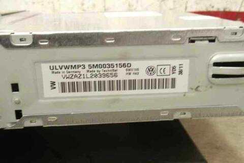 Foto 3ª: Sistema Audio Radio CD Volkswagen Polo 1.4 FSI 86CV 63KW [CGG] (2011)