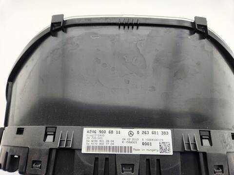 Foto 3ª: Cuadro de Instrumentos Mercedes Clase B 150 B 180 CDI BE 246.200) 109CV 80KW [651901] (2013)