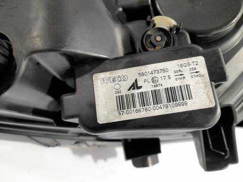 Foto 3ª: Faro Izquierdo Iveco Daily 2.3 DIESEL CAT 126CV 93KW FURGON (2014)