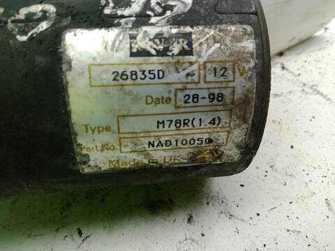 Foto 2ª: Motor de Arranque Rover Serie 200 200 VERSION INDEFINIDA (1995)