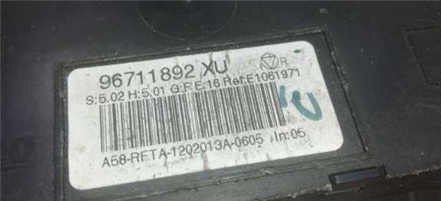 Mando Climatizador Citroen C3 1.6 HDI