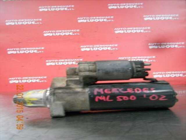 Foto 3ª: Motor de Arranque Mercedes Clase ML 230 5.0 500 (163.175) [5.0 LTR. - 215 KW V8 32V CAT] [M 113.964]