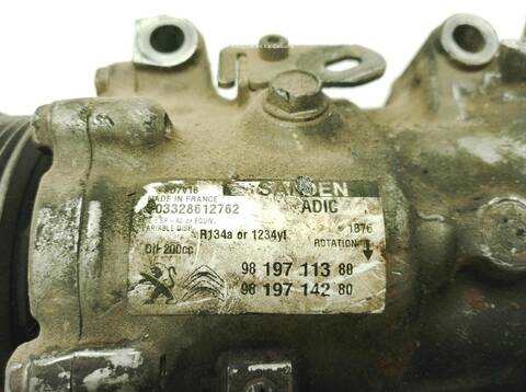 Foto 2ª: Compresor Aire Acondicionado Citroen Jumper 2.0 BLUEHDI 130 [AHN (DW10FUD)] (2006)