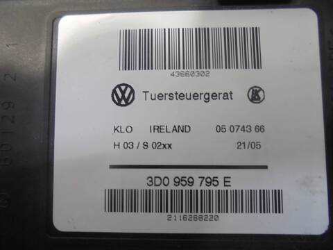 Foto 2ª: Elevalunas Eléctrico Trasero Izquierdo Volkswagen Touareg TDI R5 174CV 128KW [BAC] (2006)