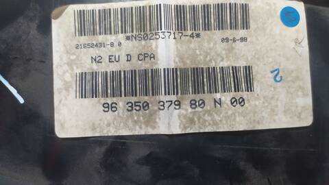 Foto 4ª: Cuadro de Instrumentos Citroen Xsara 1.9 TD EXCLUSIVE BERLINA 90CV 66KW [DHY] (1998)