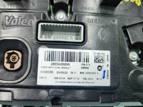 Foto 3ª: Pantalla Multifuncion Renault Captur TECHNO 140CV 103KW [H5H490] (2022)