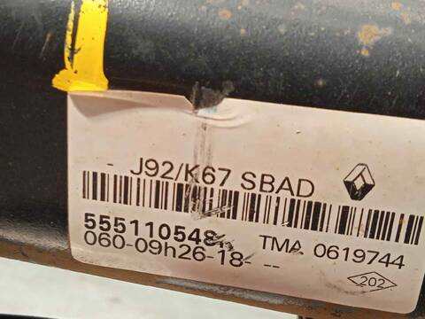 Foto 4ª: Puente Trasero Dacia Dokker 1.5 DCI DIESEL FAP CAT 75CV 55KW [K9K626] (2018)