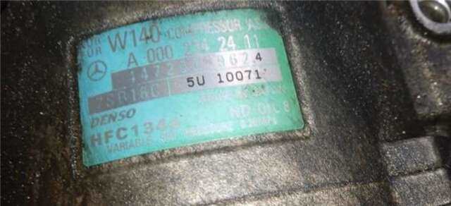 Compresor Aire Acondicionado Mercedes Clase ML 230 3.2 320 (163.154) [3.2 LTR. - 160 KW V6 18V CAT]