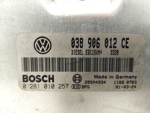 Foto 3ª: Centralita Motor ECU Skoda Fabia COMFORT 1 SDI CAT ASY) 64CV (2000)