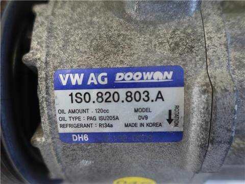 Foto 3ª: Compresor Aire Acondicionado Volkswagen UP 1.0 BLACK UP 60CV 44KW [CHYA] (2012)