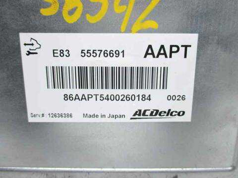 Foto 2ª: Centralita Motor ECU Opel Corsa A14XER (2010)