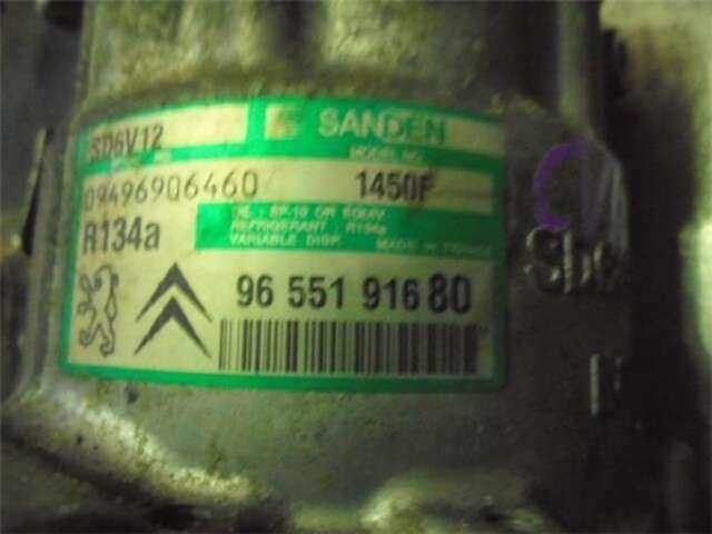 Foto 2ª: Compresor Aire Acondicionado Citroen C3 1.4 HDI [8HX (DV4TD)]