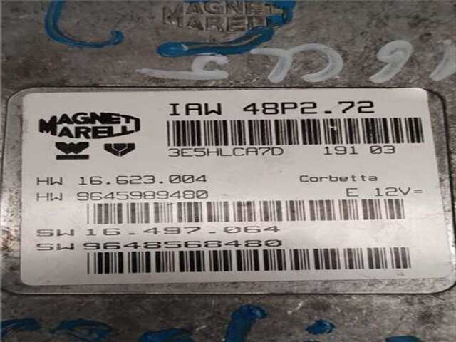 Foto 2ª: Centralita Motor ECU Citroen C3 1.1 I [HFX (TU1JP)]