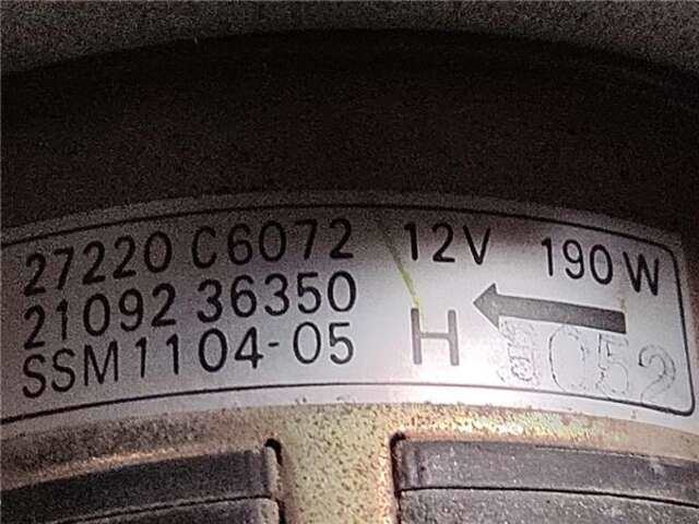 Foto 2ª: Calefacción Nissan Patrol 2.8 D [RD28]