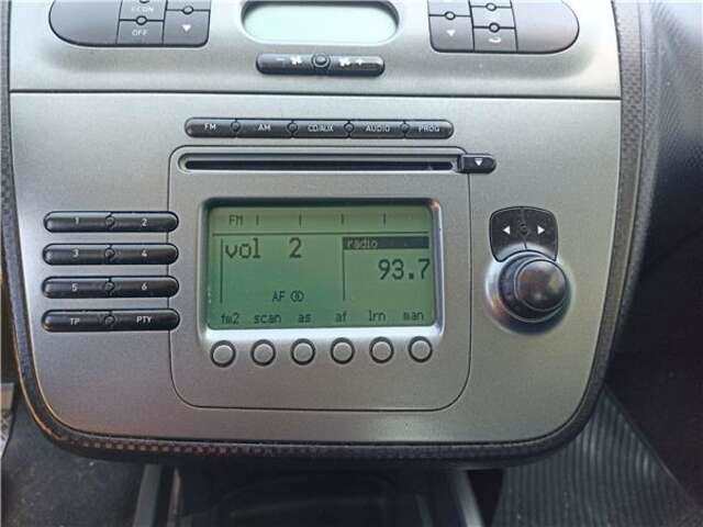 Foto 2ª: Sistema Audio Radio CD Seat Altea 1.9 TDI [BXE]