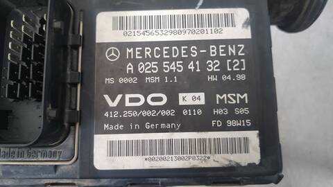 Foto 2ª: Caudalimetro Mercedes Clase A 140 160 168.033) 102CV 75KW [G166960] (1999)