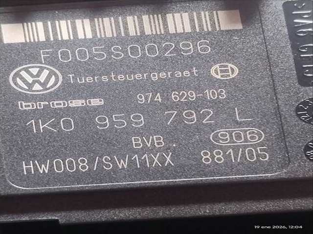 Foto 3ª: Elevalunas Eléctrico Delantero Izquierdo Volkswagen Passat BKP BERLINA (2008)