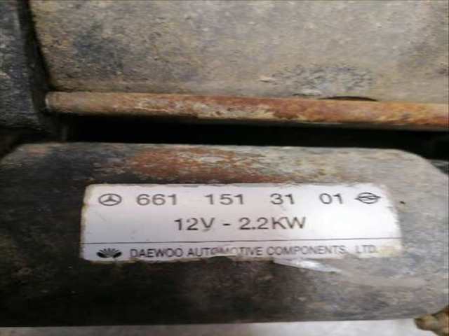 Motor de Arranque Ssangyong Korando 2.3 TDI 101CV 74KW