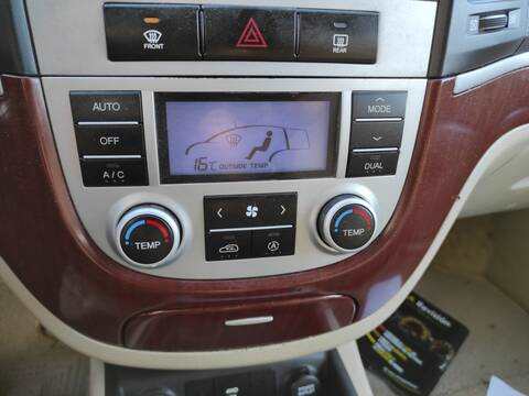 Foto 1ª: Mando Climatizador Hyundai Santa Fe D4EB (2006)