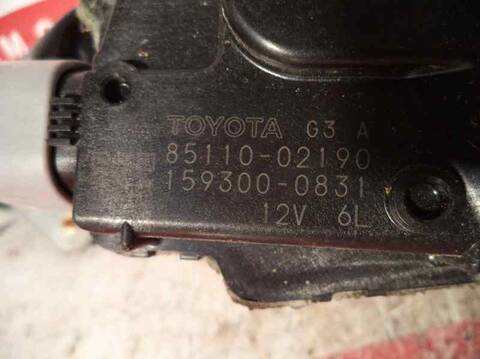 Foto 4ª: Motor Limpia Delantero Toyota Auris 1.4 TD CAT 90CV 66KW [1ND] (2009)