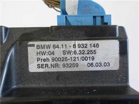 Foto 3ª: Mando Climatizador Bmw Serie 7 720 3.6 735LI 272CV 200KW [N62 B36] (2003)