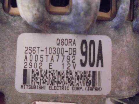 Foto 4ª: Alternador Ford Fiesta 1.6 16V CAT BERLINA 103CV 76KW (1999)