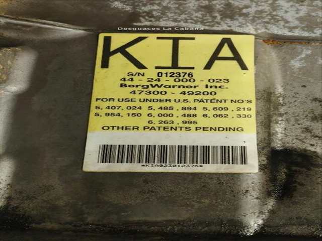 Foto 2ª: Caja Transfer Kia Sorento 2.5 CRDI [D4CB] (2002)