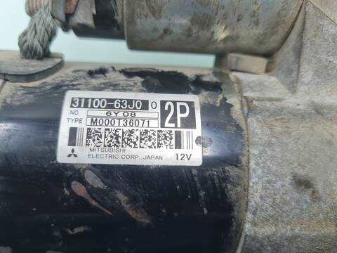 Foto 2ª: Motor de Arranque Suzuki Jimny 1.5 DDIS TD CAT 65CV 48KW [K9K 700] (2005)