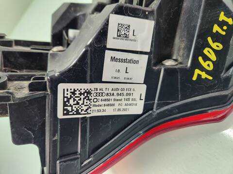 Foto 3ª: Piloto Trasero Izquierdo Audi Q3 35 TDI 150CV 110KW [DTSB] (2021)