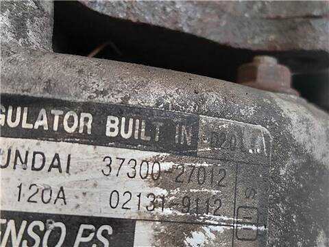 Foto 3ª: Alternador Hyundai Santa Fe 2.0 CRDI 4X4 125CV 92KW [D 4EA-V] (2005)