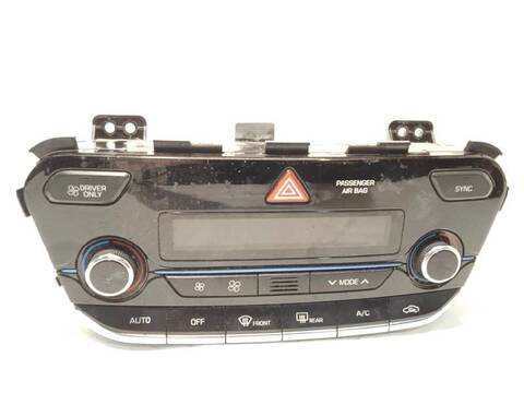 Foto 2ª: Mando Climatizador Hyundai Ioniq HYBRID 141CV 104KW [G4LE] (2017)