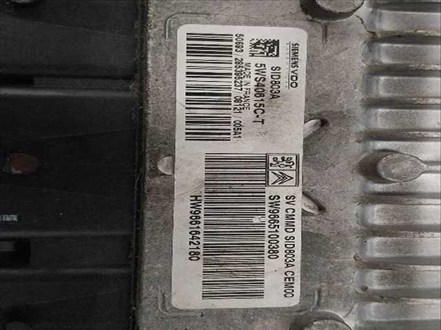 Foto 2ª: Centralita Motor ECU Citroen C4 2.0 HDI [D-RHJ] (2009)