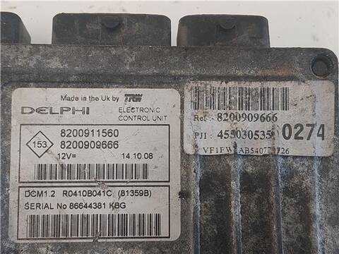 Foto 3ª: Centralita Motor ECU Renault Express 1.5 DCI FW0A FW0B) 86CV 63KW KANGOO FW0/1_) [K9K 800] (2008)
