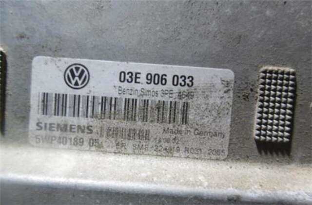 Centralita Motor ECU Volkswagen Polo 1.2 CONCEPTLINE [1.2 LTR. - 47 KW 12V]