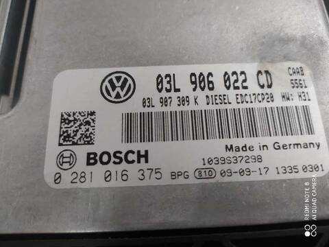 Foto 2ª: Centralita Motor ECU Volkswagen Transporter D T5 7E) KASTEN-MITTELHOCHDACH [CAA] (2010)