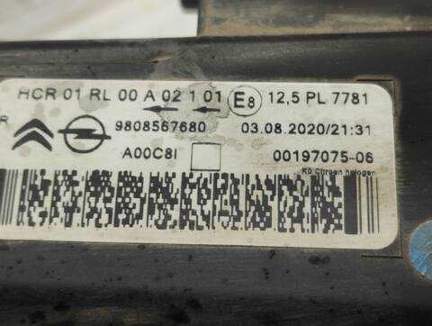 Foto 2ª: Faro Derecho Opel Viva L EXPRESS 102CV 75KW FURGON [YH01] (2021)