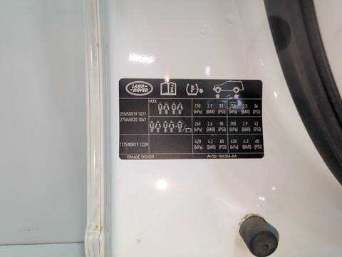 Foto 3ª: Puerta Delantera Izquierda Land Rover Range 306DT AUT. (2011)