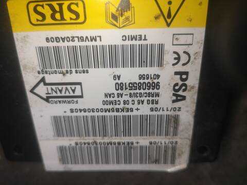 Centralita Airbag Citroen C2 8HZ