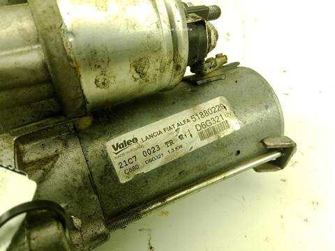 Foto 2ª: Motor de Arranque Peugeot Bipper 1.3 HDI 80 - BLUEHDI 80 [FHY (F13DTE6)] (2008)
