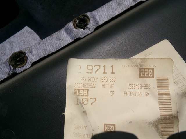 Foto 3ª: Tapizados Cartoneras Fiat Punto 1.3 JTD 2006-2012 [199A2000] (2011)