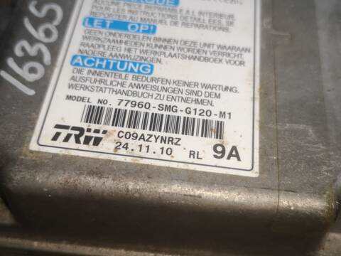 Foto 2ª: Centralita Airbag Honda Civic N22A2 (2011)