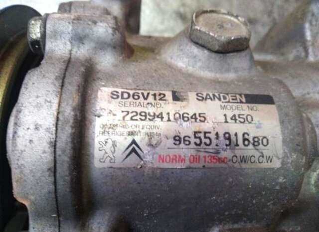 Compresor Aire Acondicionado Citroen C3 1.6 16V HDI
